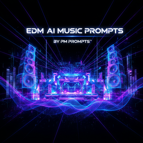 EDM AI Music Prompts Cover
